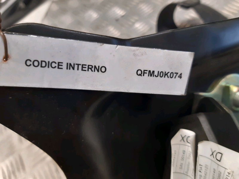Cintura di sicurezza post dx Fiat fiorino/qubo 2015 QFMJ0K074