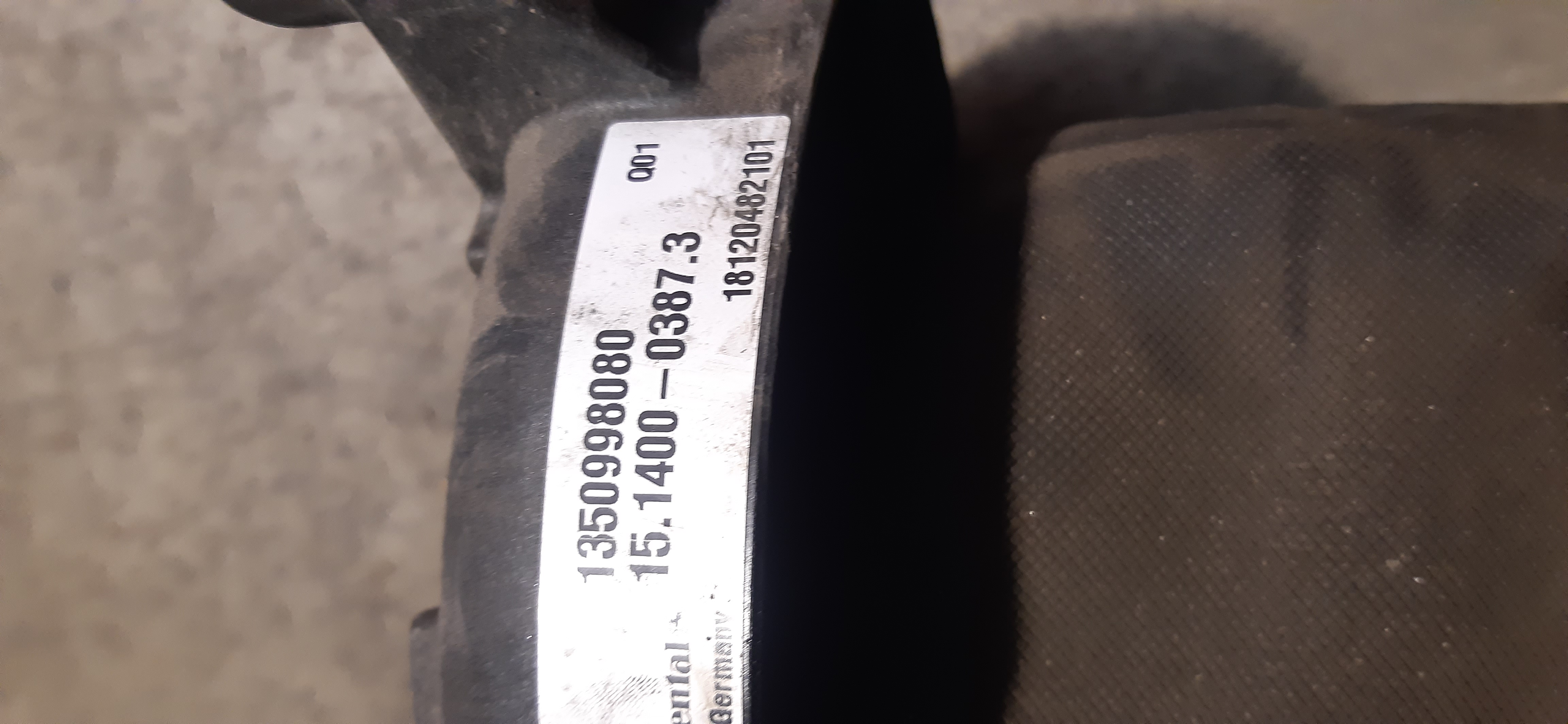 Ammortizzatore Sospensione Pneumatica ad aria Fiat Ducato 2.3MJ 2015 F1AE3481E 1350998080 MECC1194