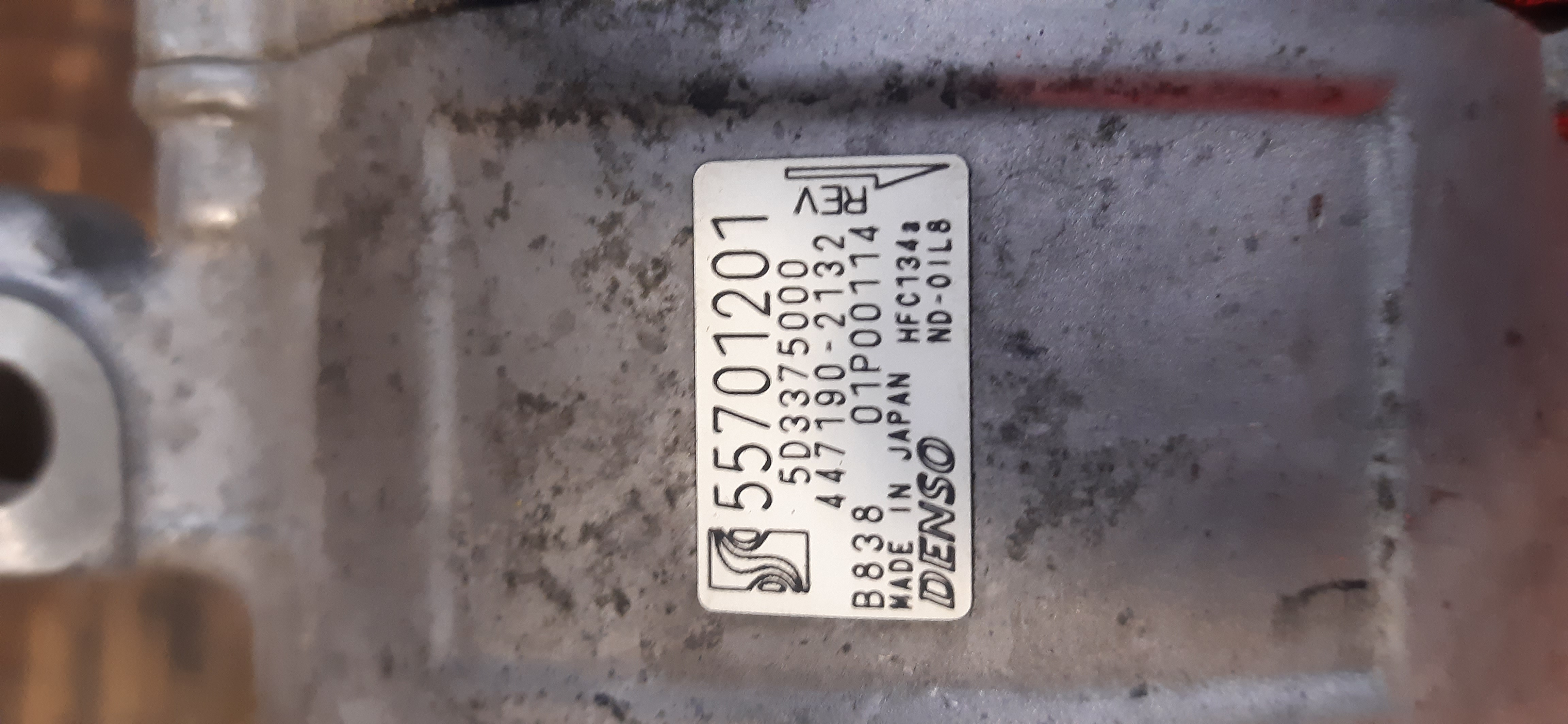 Compressore clima Fiat 16 2.0MJ 2013 5P D20AA 55701201 COMU688